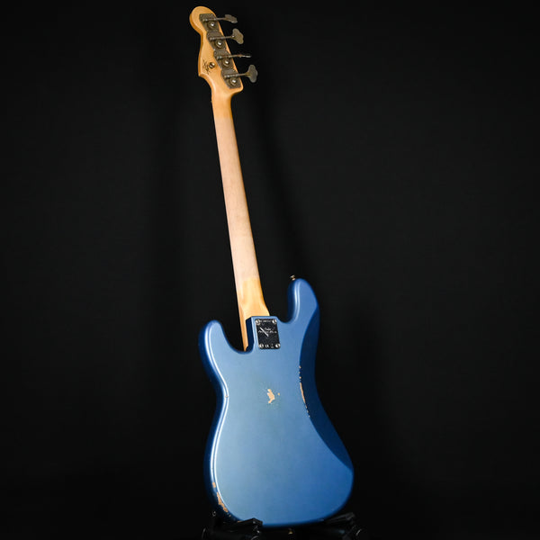 Fender Custom Shop '64 Precision Bass Relic- Aged Lake Placid Blue 2024 (CZ582117)