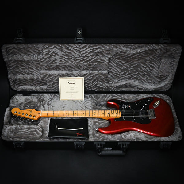 Fender American Ultra II Stratocaster HSS Maple Fingerboard Sinister Red 2024 (US240030920)