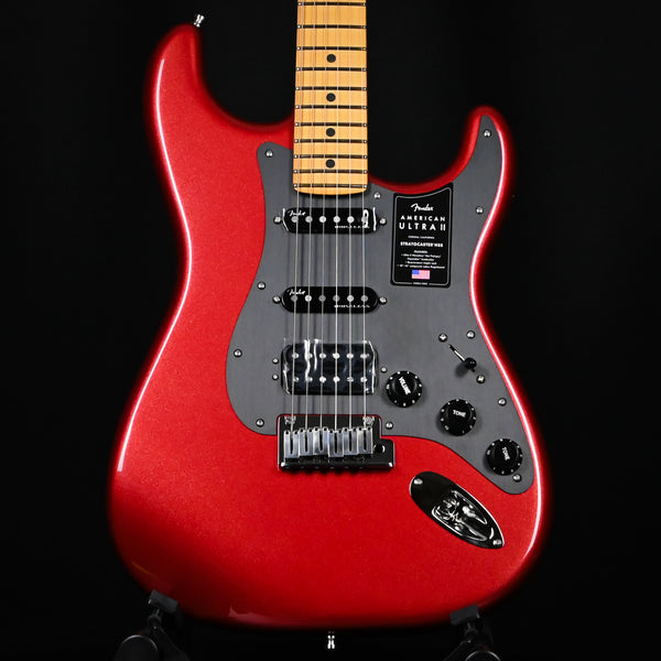 Fender American Ultra II Stratocaster HSS Maple Fingerboard Sinister Red 2024 (US240030920)