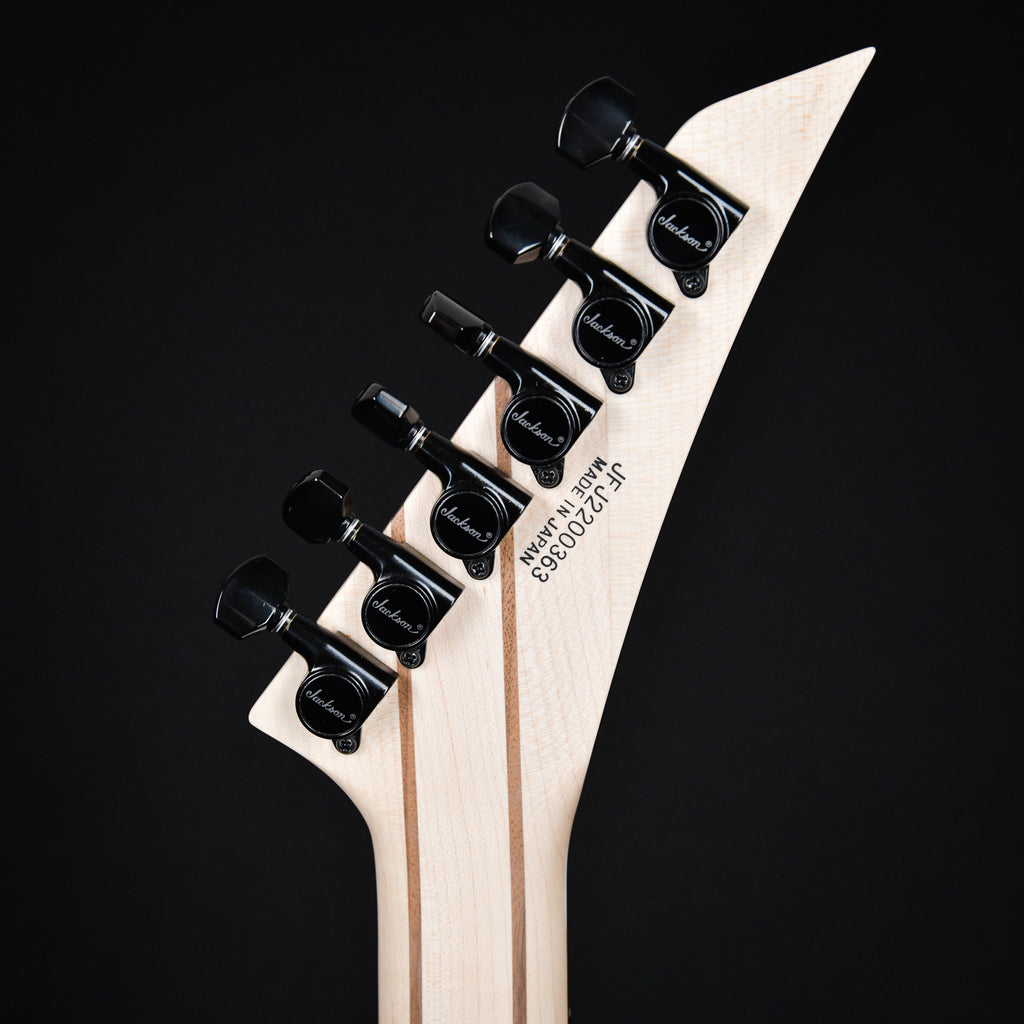 Jackson MJ Series Dinky DKRP Ebony Fingerboard Transparent Blue Burst (JFJ2200363)