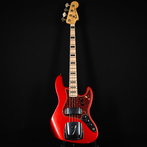 Fender Custom Shop '68 Jazz Bass Journeyman- Aged Candy Apple Red 2024 (CZ582759)