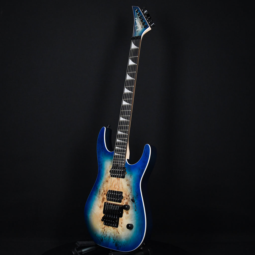 Jackson MJ Series Dinky DKRP Ebony Fingerboard Transparent Blue Burst (JFJ2200363)
