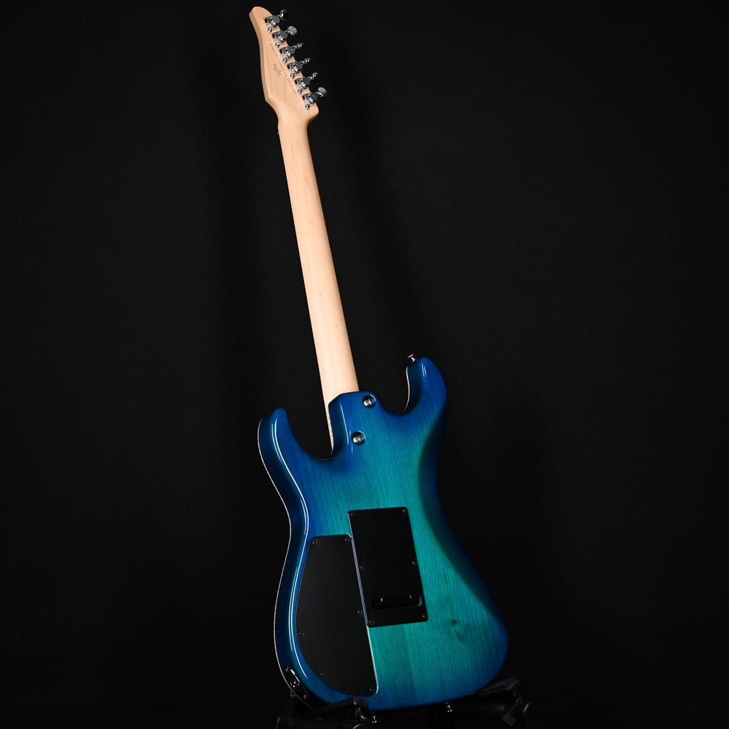 Tom Anderson Custom Drop Top Electric Guitar- Bora to Transparent Blue Burst w/ Binding 2026 (02-15-26P)