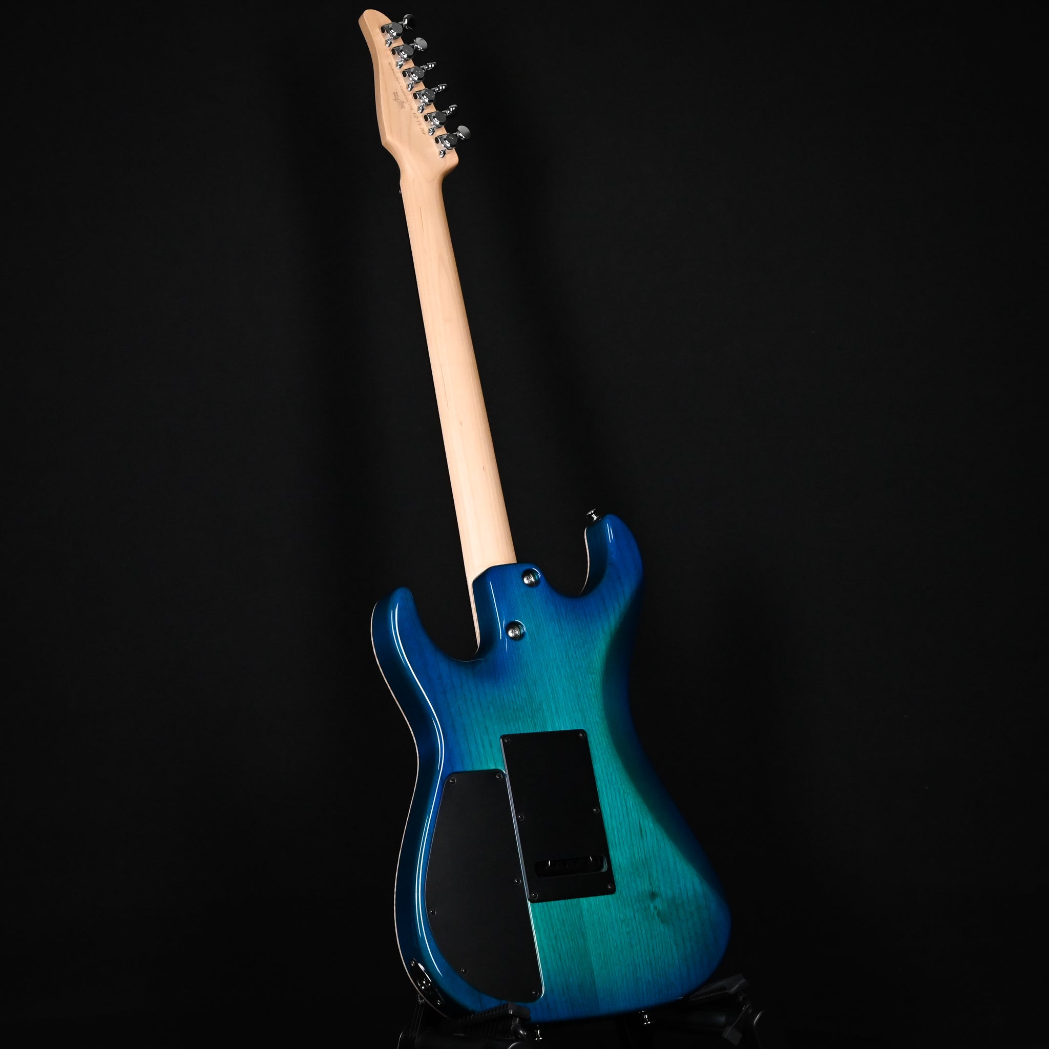 Tom Anderson Custom Drop Top Electric Guitar- Bora to Transparent Blue Burst w/ Binding 2026 (02-15-26P)