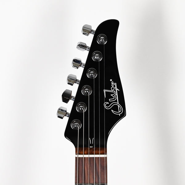 Suhr Modern Plus Electric Guitar- Faded Trans Whale Blue Burst 2025 (85486)