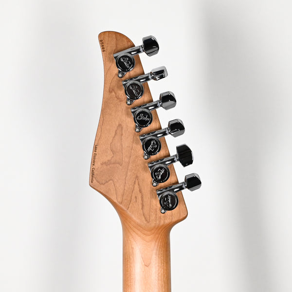 Suhr Modern Plus Electric Guitar- Faded Trans Whale Blue Burst 2025 (85486)