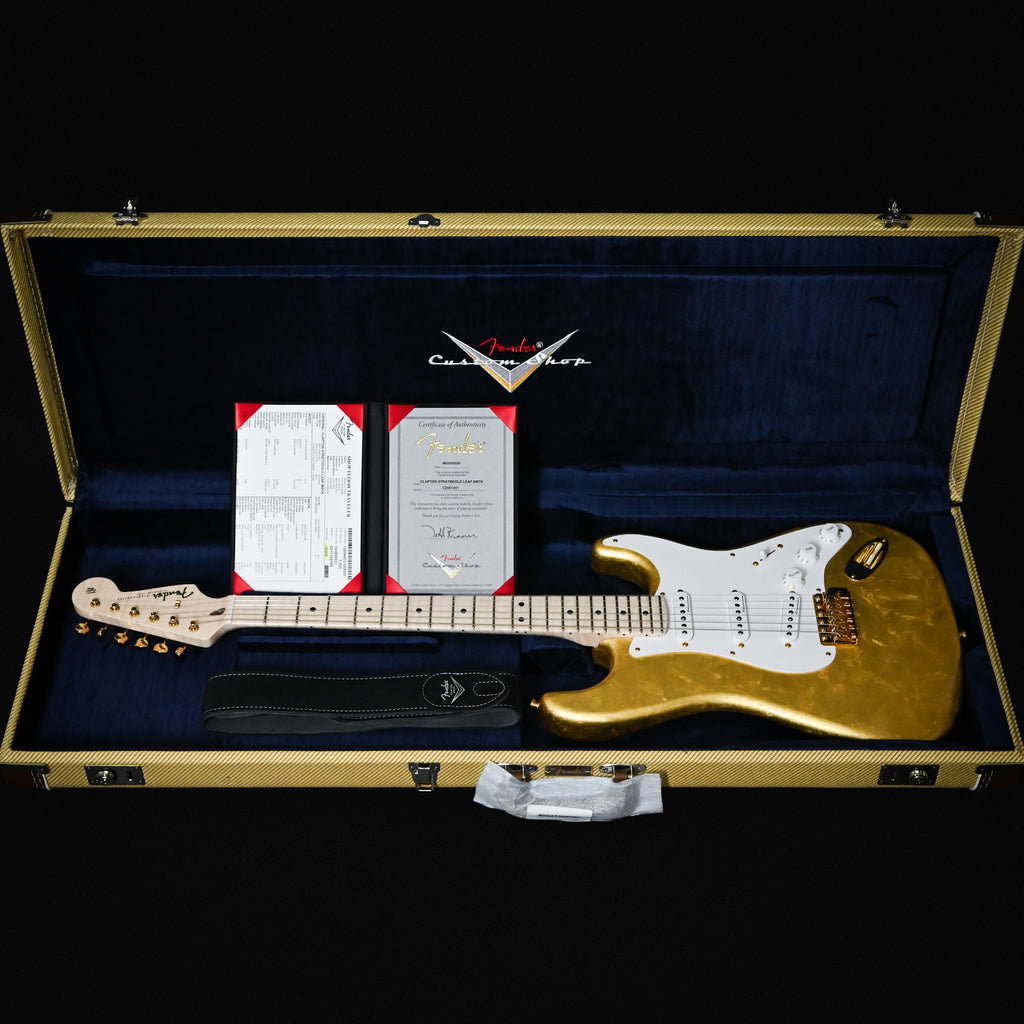Fender Custom Shop Masterbuilt Todd Krause Eric Clapton Stratocaster AAAAA Flame Maple Neck NOS- Gold Leaf 2026 (CZ591431)
