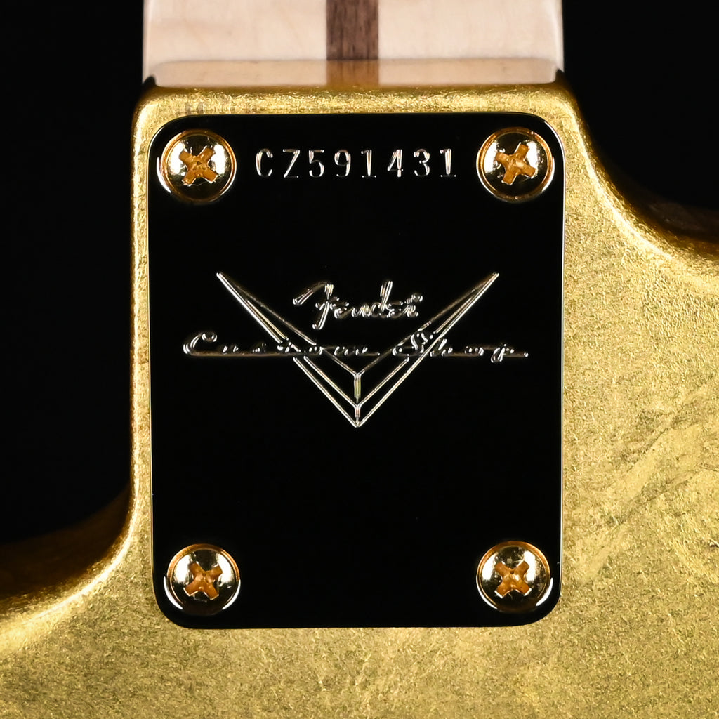Fender Custom Shop Masterbuilt Todd Krause Eric Clapton Stratocaster AAAAA Flame Maple Neck NOS- Gold Leaf 2026 (CZ591431)