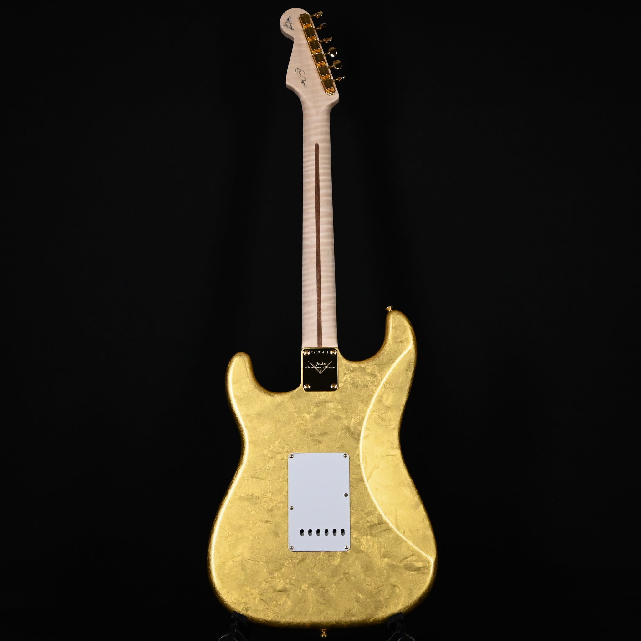 Fender Custom Shop Masterbuilt Todd Krause Eric Clapton Stratocaster AAAAA Flame Maple Neck NOS- Gold Leaf 2026 (CZ591431)