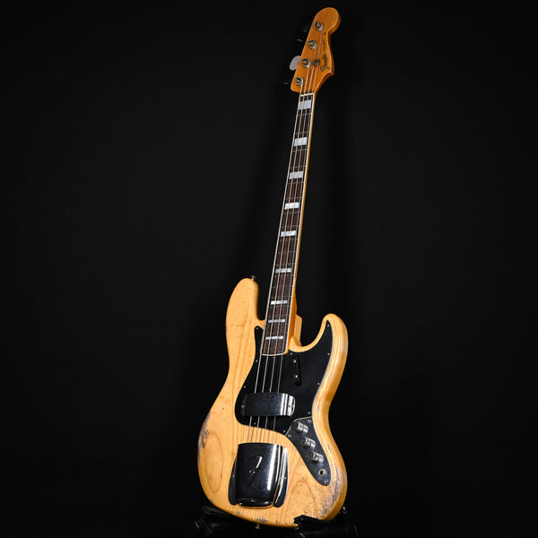 Fender Custom Shop Limited Edition Custom Jazz Bass Heavy Relic- Aged Natural 2024 (CZ581080)