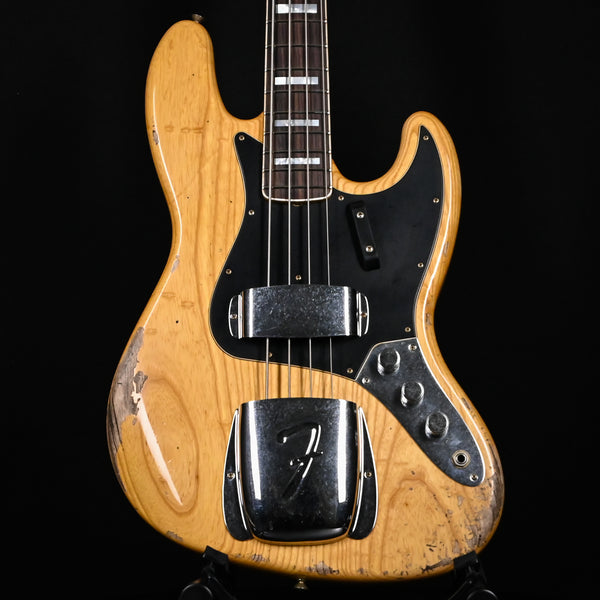 Fender Custom Shop Limited Edition Custom Jazz Bass Heavy Relic- Aged Natural 2024 (CZ581080)