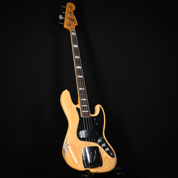 Fender Custom Shop Limited Edition Custom Jazz Bass Heavy Relic- Aged Natural 2024 (CZ581080)