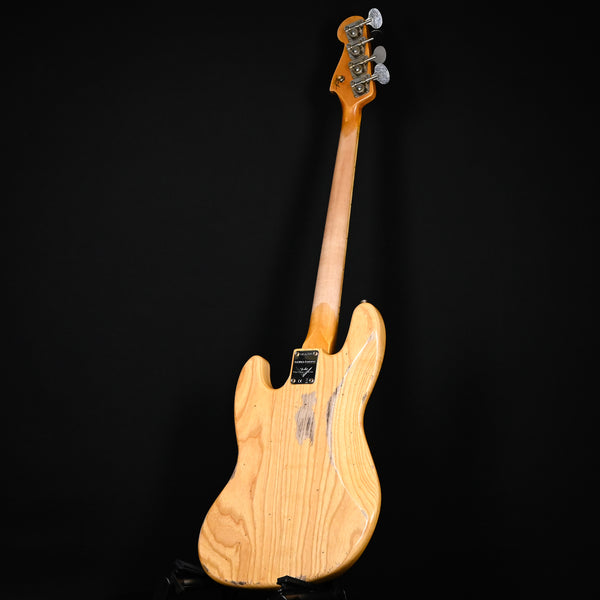 Fender Custom Shop Limited Edition Custom Jazz Bass Heavy Relic- Aged Natural 2024 (CZ581080)