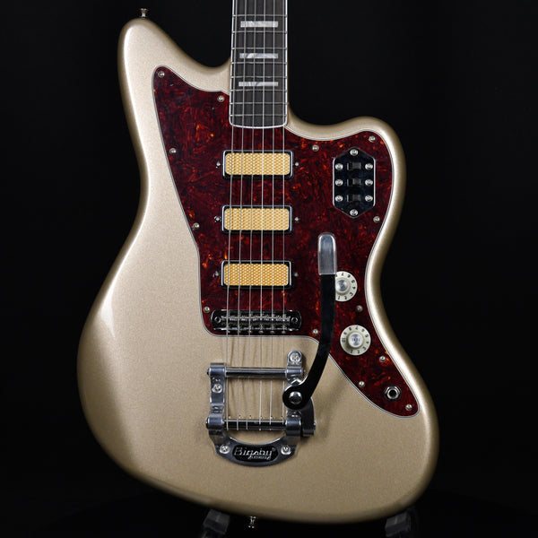 Fender Gold Foil Jazzmaster Ebony Fingerboard Shoreline Gold (MX23018277)