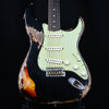 Fender Custom Shop Masterbuilt Kyle McMillin 1963 Stratocaster Brazilian Rosewood Super Heavy Relic Super Faded Aged Black / 3 Color Sunburst 2024 (CZ581032)