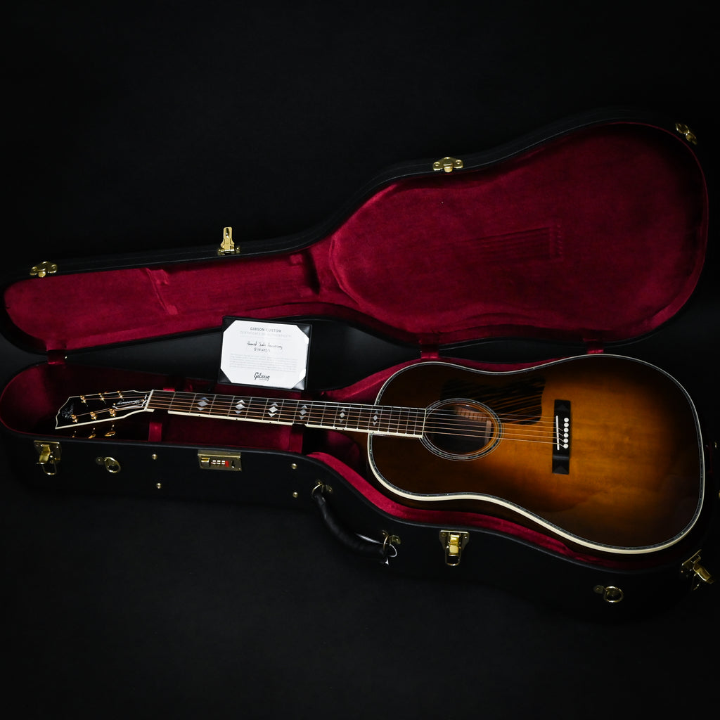 Gibson Custom Limited Edition Advanced Jumbo Anniversary Acoustic/ Electric Guitar- Cremona Burst 2026 (21126035)