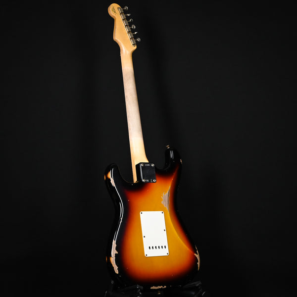 Fender Custom Shop Limited Edition '64 L-Series Stratocaster Heavy Relic- Faded Aged Target 3 Tone Sunburst 2024 (L11817)