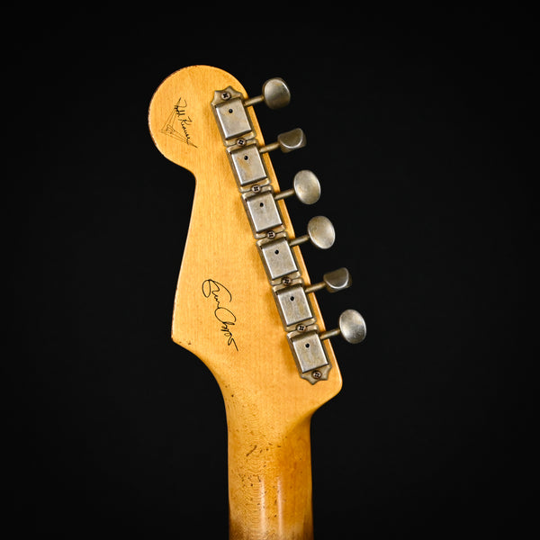 Fender Custom Shop Masterbuilt Todd Krause Eric Clapton Stratocaster Journeyman- Aged White Blonde 2024 (CZ574283)