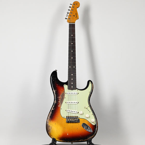 Fender Custom Shop Limited Edition 62/63 Stratocaster Super Heavy Relic- 3 Color Sunburst 2025 (CZ585883)