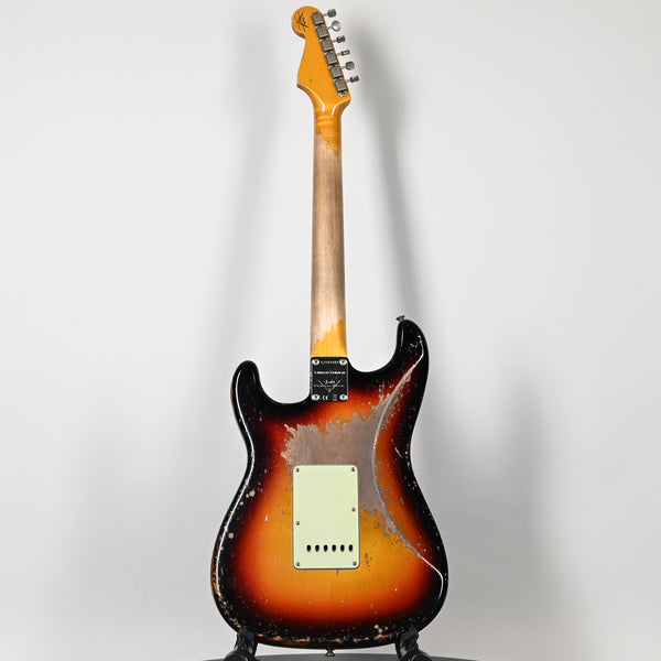 Fender Custom Shop Limited Edition 62/63 Stratocaster Super Heavy Relic- 3 Color Sunburst 2025 (CZ585883)