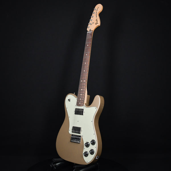 Fender Chris Shiflett Telecaster Deluxe Rosewood Fingerboard Shoreline Gold (MX22048067)