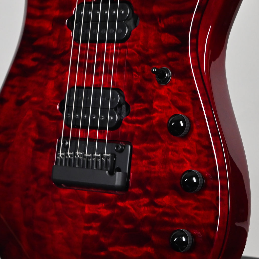 Ernie Ball Music Man John Petrucci Signature JP15 Electric Guitar- Red Top Quilt 2026 (H09276)