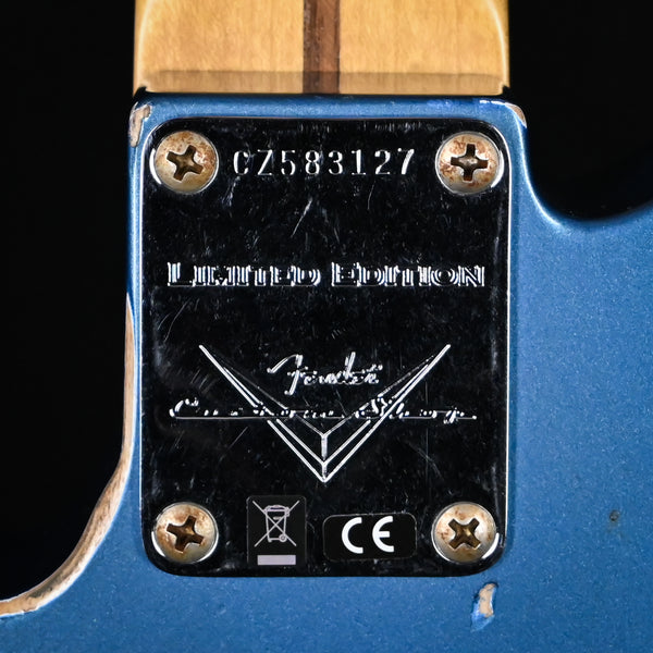 Fender Custom Shop Limited Edition '58 Telecaster Heavy Relic- Aged Lake Placid Blue 2024 (CZ583127)