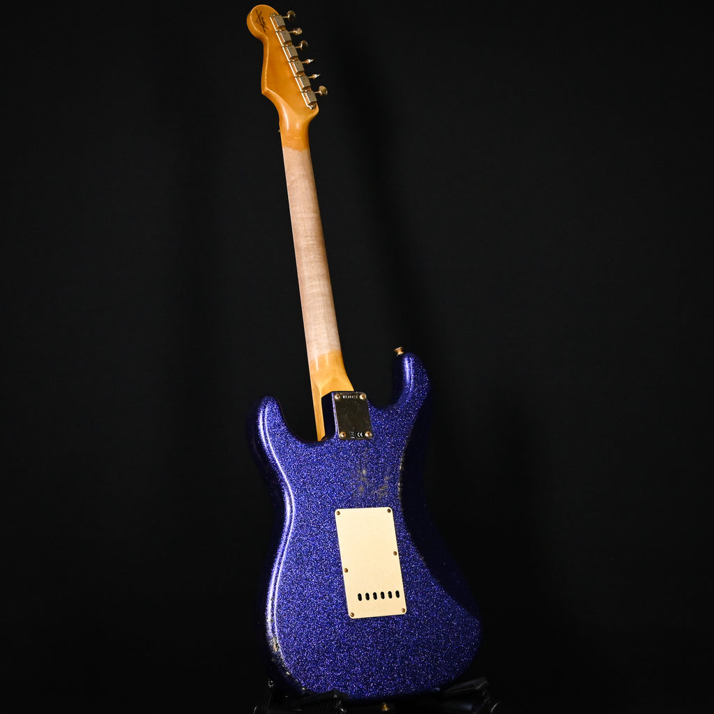 Fender Custom Shop 1962 Stratocaster w/ Josefina Handwound Pickups & Gold Hardware Heavy Relic- Purple Sparkle/ Black Paisley 2025 (R130323)