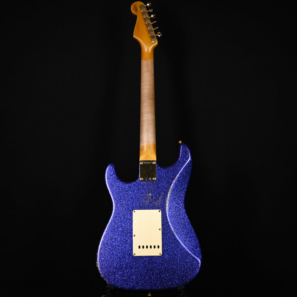 Fender Custom Shop 1962 Stratocaster w/ Josefina Handwound Pickups & Gold Hardware Heavy Relic- Purple Sparkle/ Black Paisley 2025 (R130323)