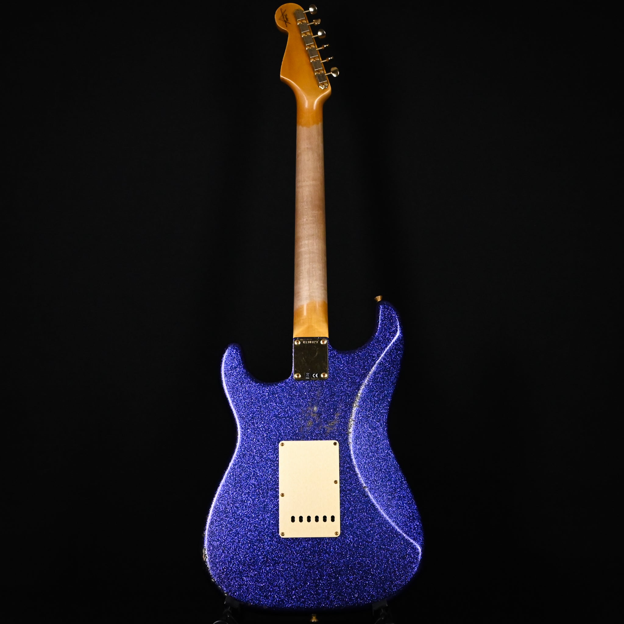 Fender Custom Shop 1962 Stratocaster w/ Josefina Handwound Pickups & Gold Hardware Heavy Relic- Purple Sparkle/ Black Paisley 2025 (R130323)