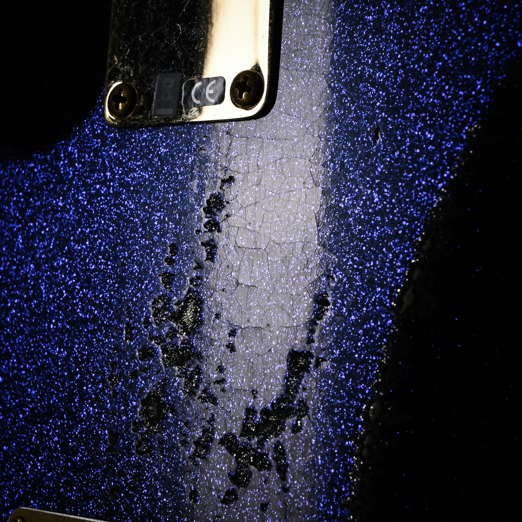 Fender Custom Shop 1962 Stratocaster w/ Josefina Handwound Pickups & Gold Hardware Heavy Relic- Purple Sparkle/ Black Paisley 2025 (R130323)