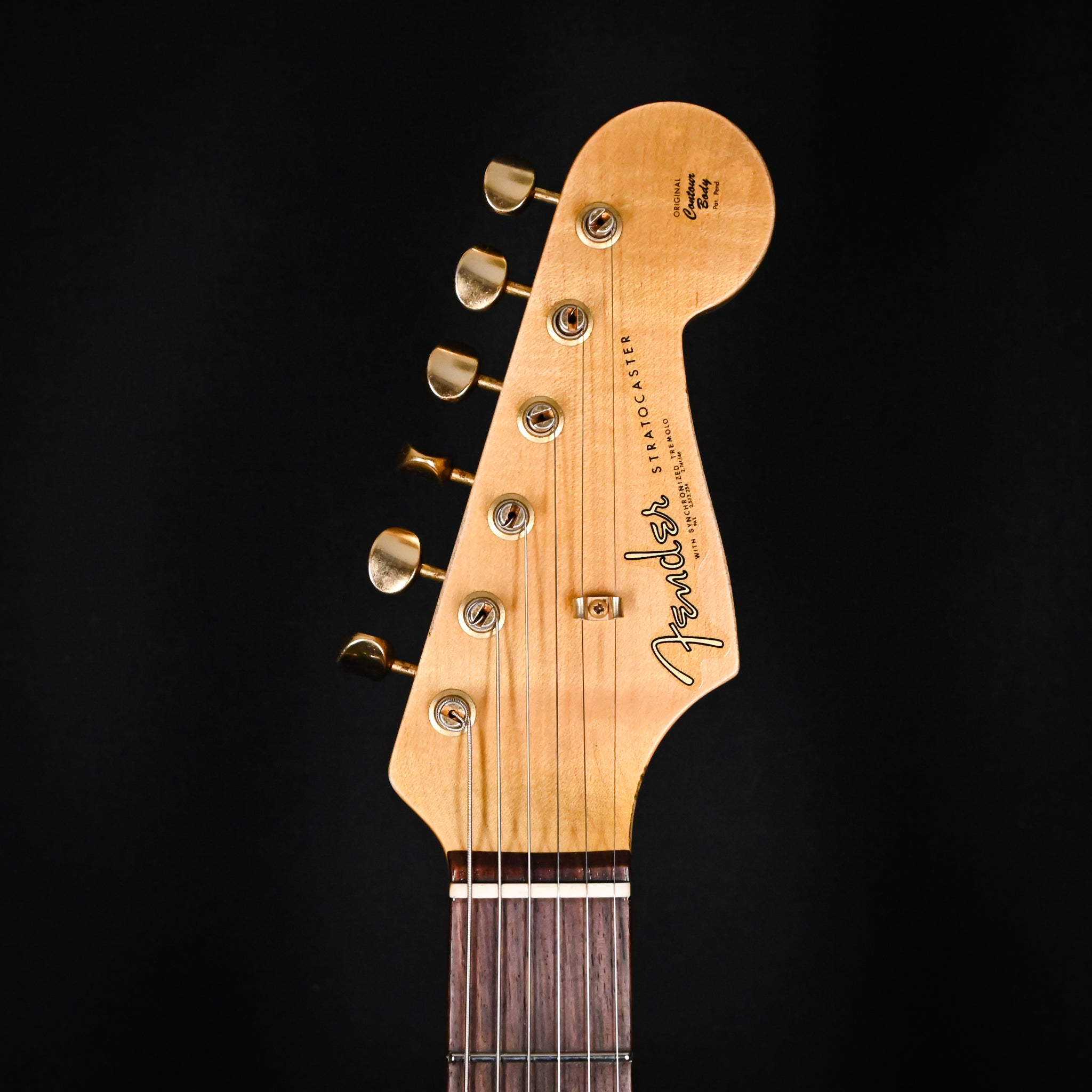 Fender Custom Shop 1962 Stratocaster w/ Gold Hardware Heavy Relic- Frost Gold / Pink Paisley 2024 (R139354)