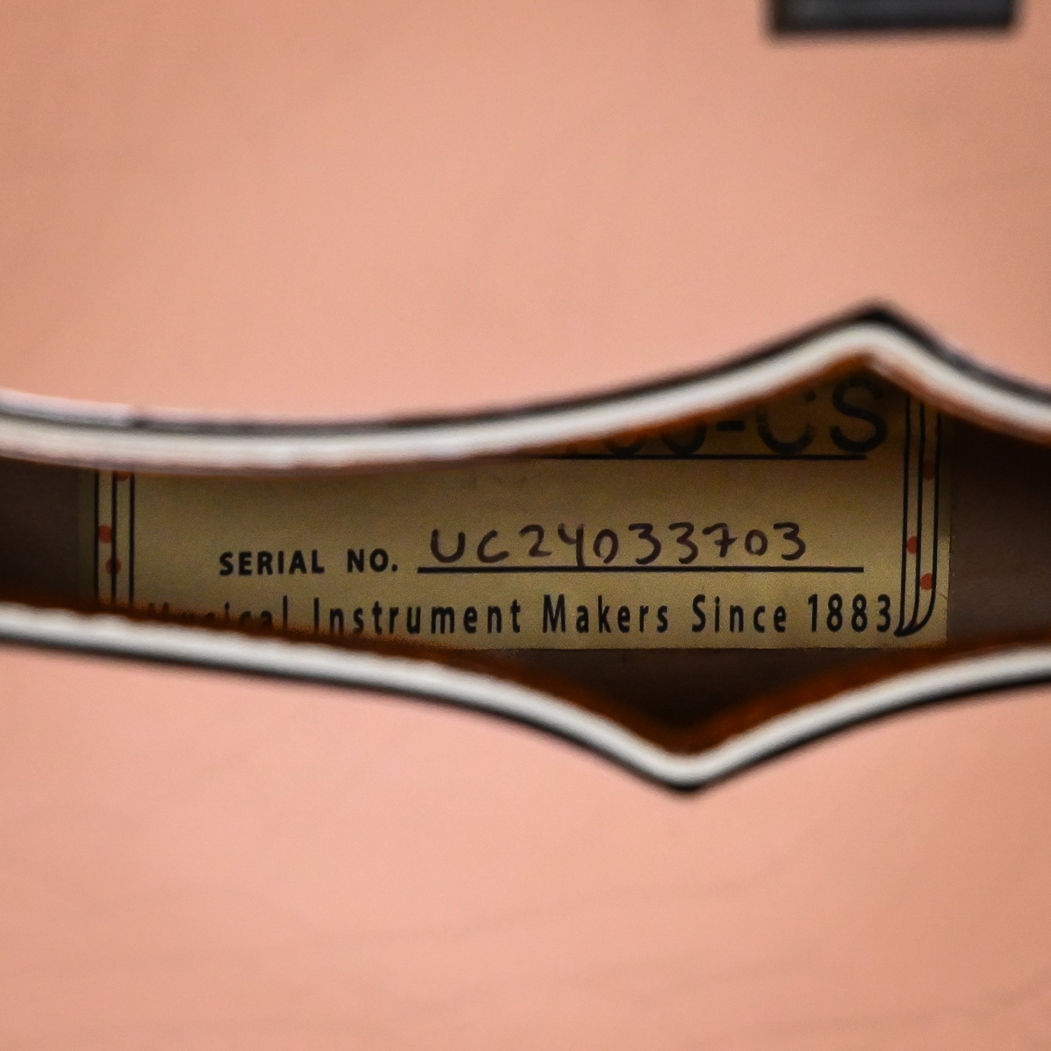 Gretsch Custom Shop USA Masterbuilt Gonzalo Madrigal G6136-CS '59 “Pink Falcon” Relic- Shell Pink (UC24033703)