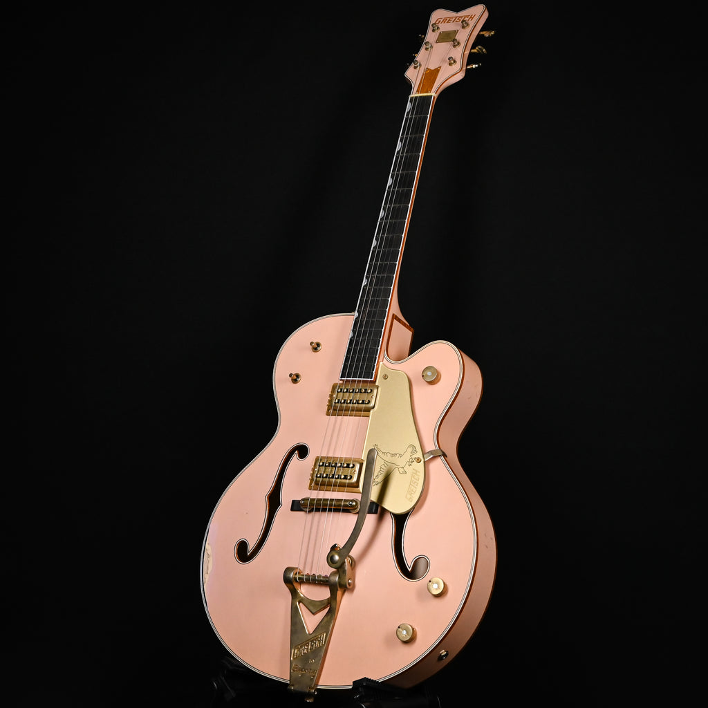 Gretsch Custom Shop USA Masterbuilt Gonzalo Madrigal G6136-CS '59 “Pink Falcon” Relic- Shell Pink (UC24033703)