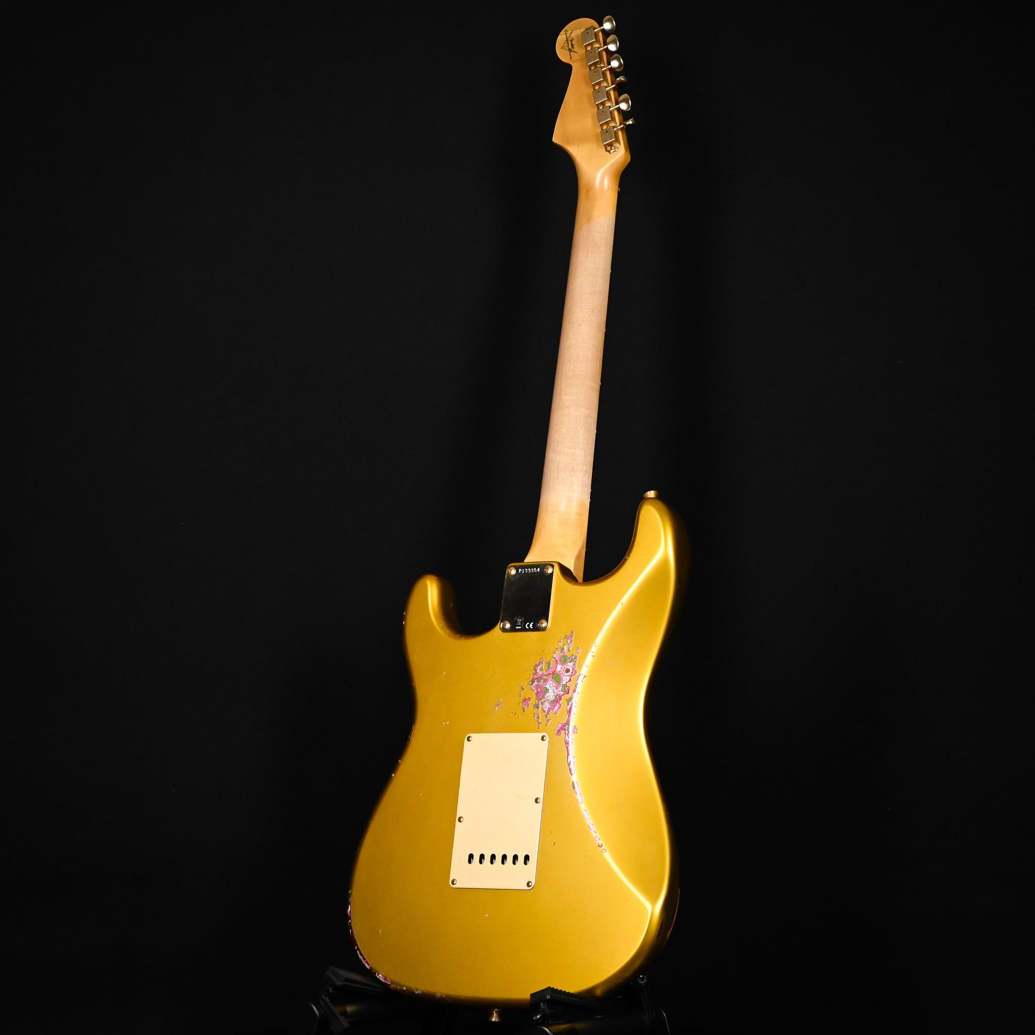 Fender Custom Shop 1962 Stratocaster w/ Gold Hardware Heavy Relic- Frost Gold / Pink Paisley 2024 (R139354)