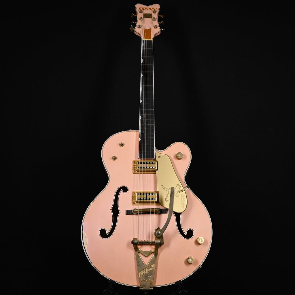 Gretsch Custom Shop USA Masterbuilt Gonzalo Madrigal G6136-CS '59 “Pink Falcon” Relic- Shell Pink (UC24033703)
