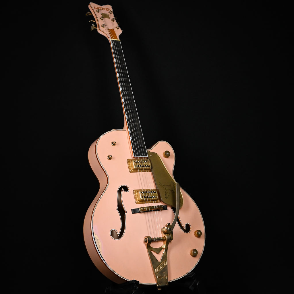 Gretsch Custom Shop USA Masterbuilt Gonzalo Madrigal G6136-CS '59 “Pink Falcon” Relic- Shell Pink (UC24033703)