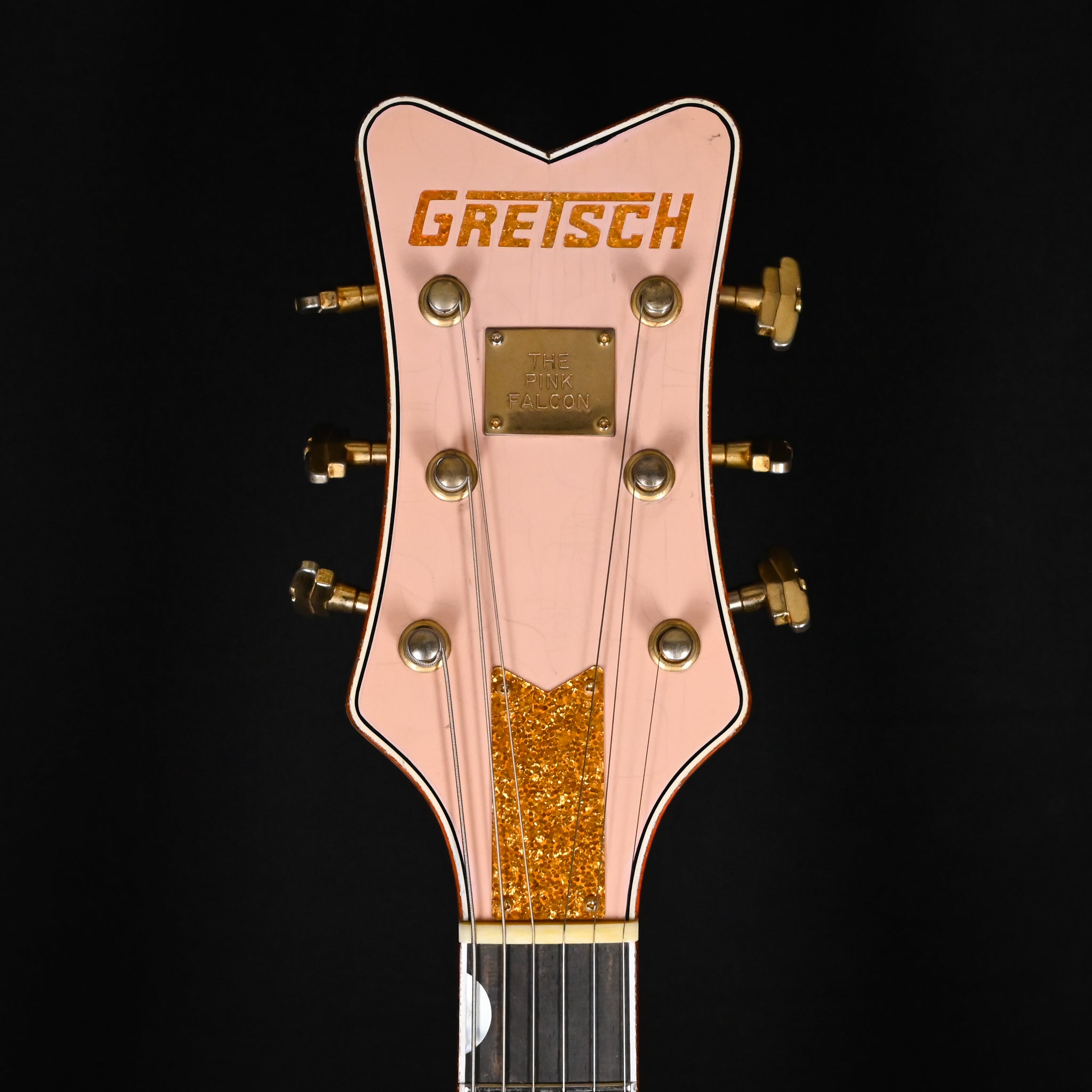Gretsch Custom Shop USA Masterbuilt Gonzalo Madrigal G6136-CS '59 “Pink Falcon” Relic- Shell Pink (UC24033703)