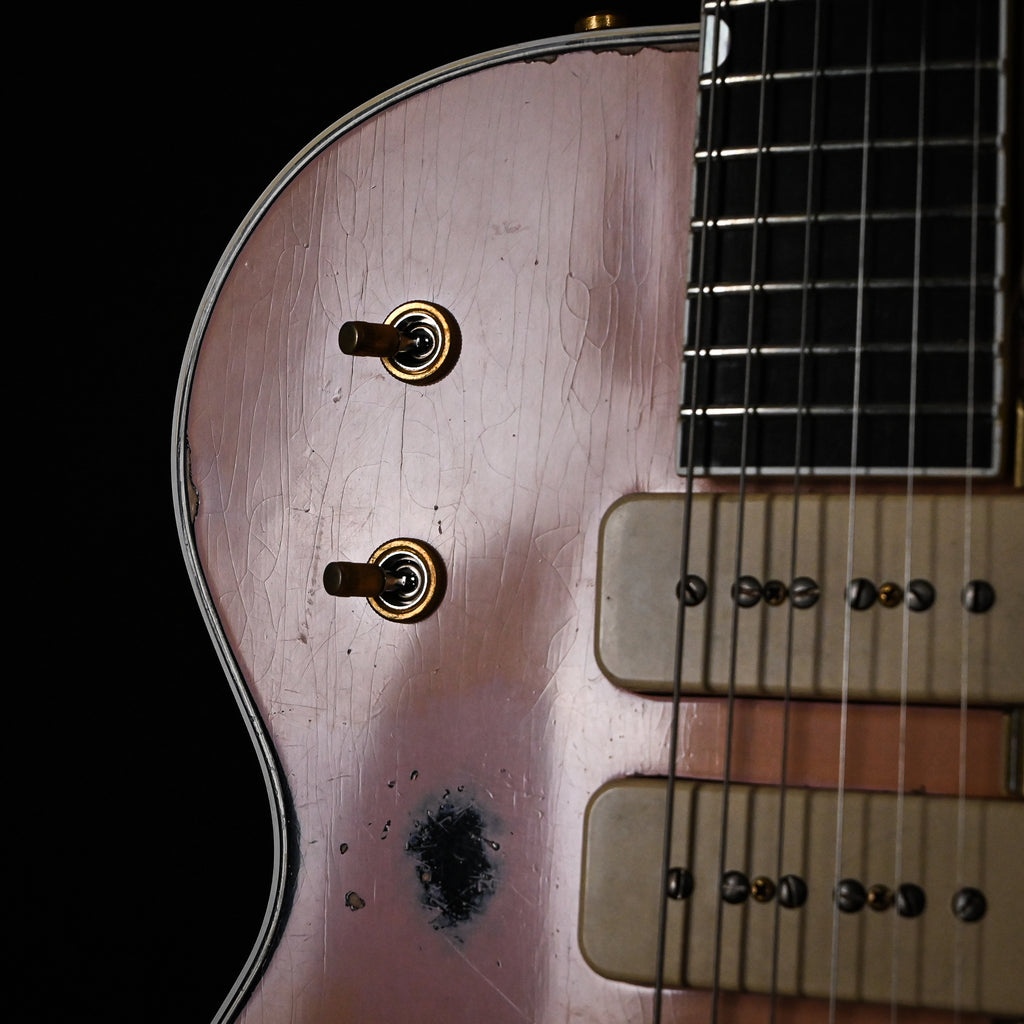 Gretsch Custom Shop USA Masterbuilt Chad Henrichsen G6228-CST Jet Heavy Relic- Shell Pink/ Black (UC24083761)