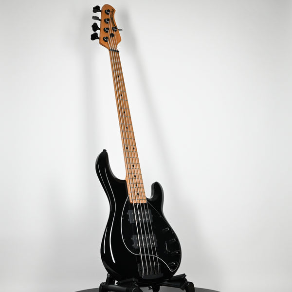 Ernie Ball Music Man StingRay Special 5 HH- Black w/ Maple Fingerboard (K04264)