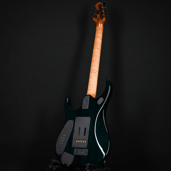 Ernie Ball Music Man JP15 Emerald Glow Roasted/Figured Maple Neck *Miami Guitar Exclusive* 2024 (H06267)