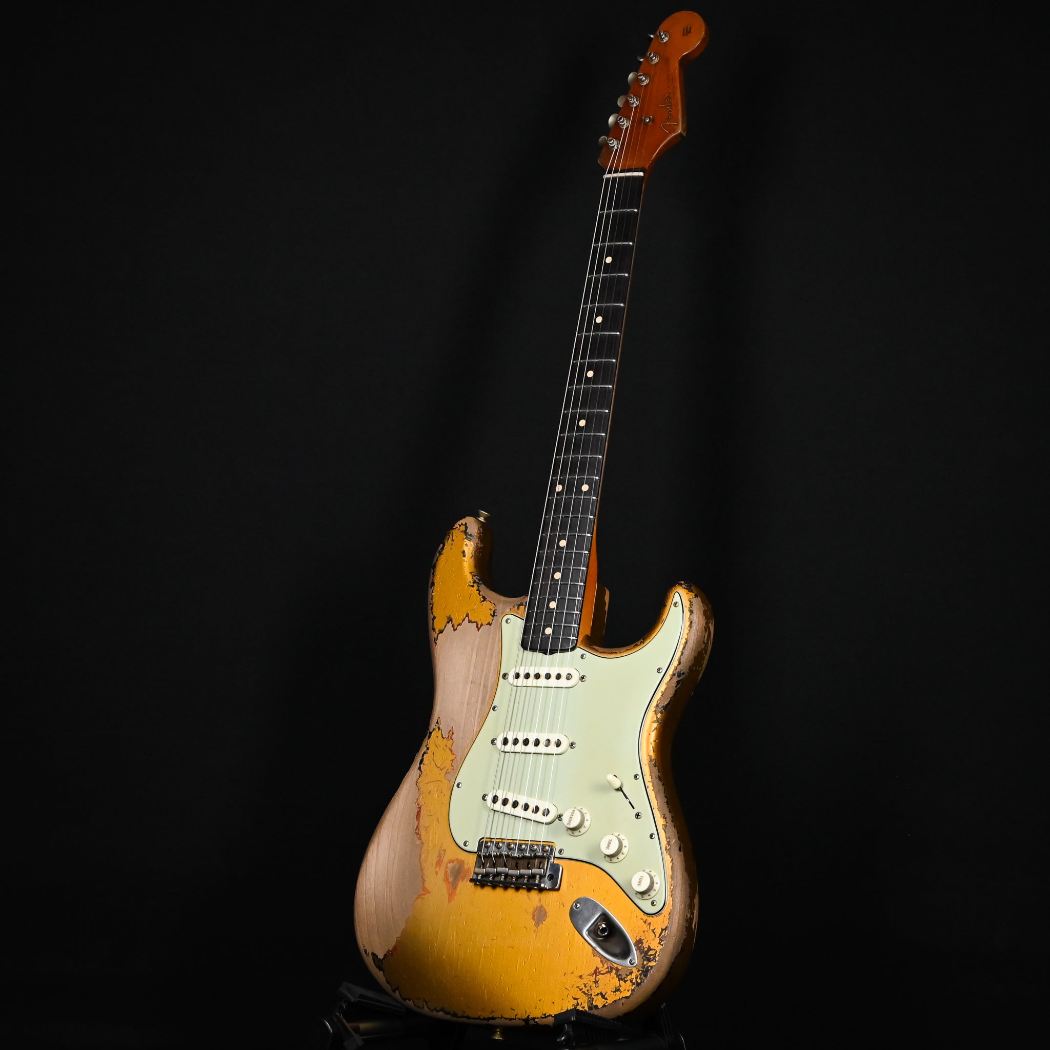 Fender Custom Shop Masterbuilt Dale Wilson '60s Stratocaster Heavy Relic- Green/ Gold Patina over 3-Tone Sunburst 2026 (CZ587347)