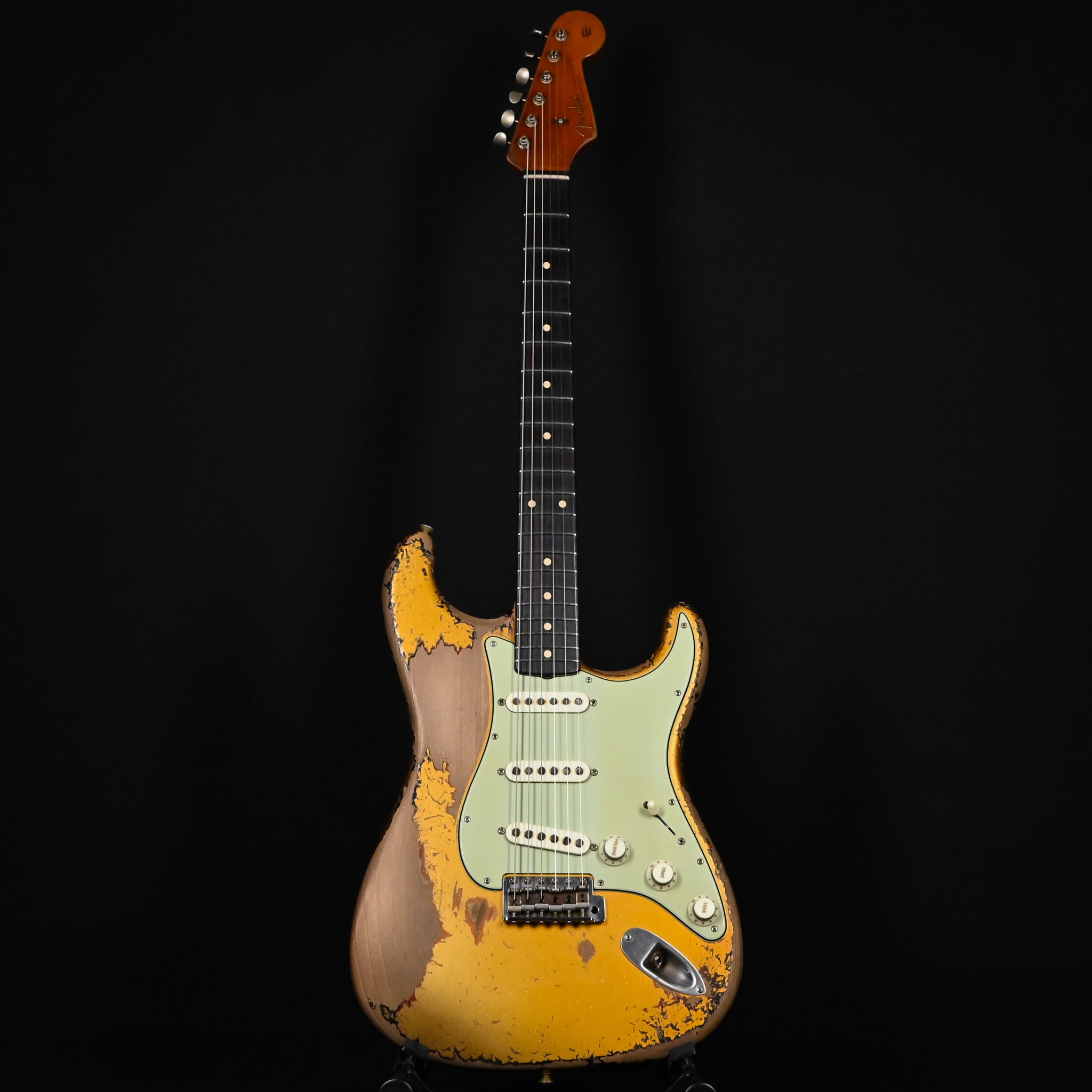 Fender Custom Shop Masterbuilt Dale Wilson '60s Stratocaster Heavy Relic- Green/ Gold Patina over 3-Tone Sunburst 2026 (CZ587347)