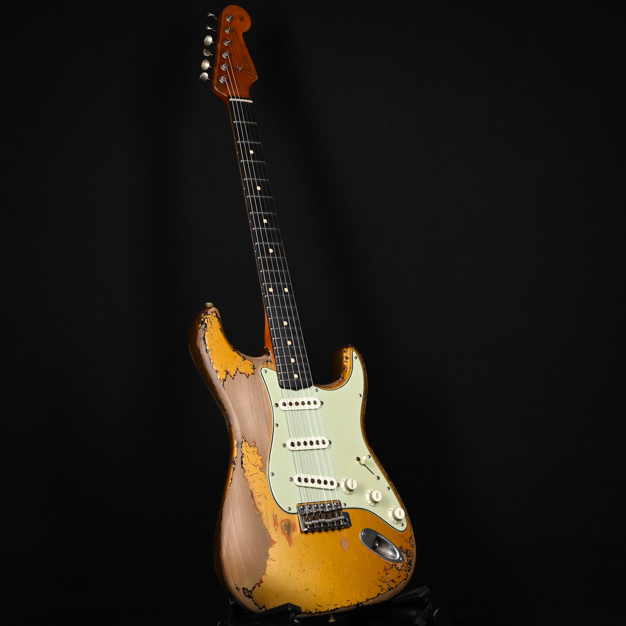 Fender Custom Shop Masterbuilt Dale Wilson '60s Stratocaster Heavy Relic- Green/ Gold Patina over 3-Tone Sunburst 2026 (CZ587347)