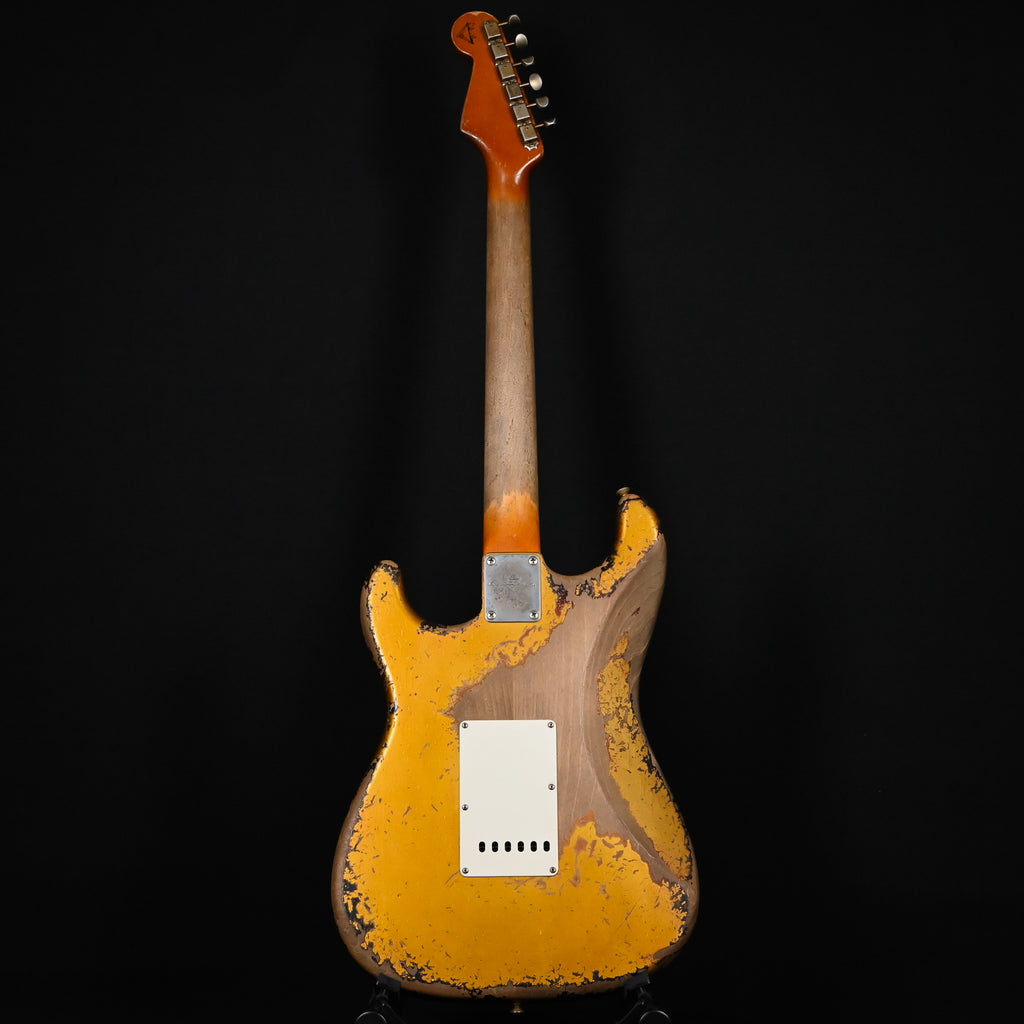 Fender Custom Shop Masterbuilt Dale Wilson '60s Stratocaster Heavy Relic- Green/ Gold Patina over 3-Tone Sunburst 2026 (CZ587347)