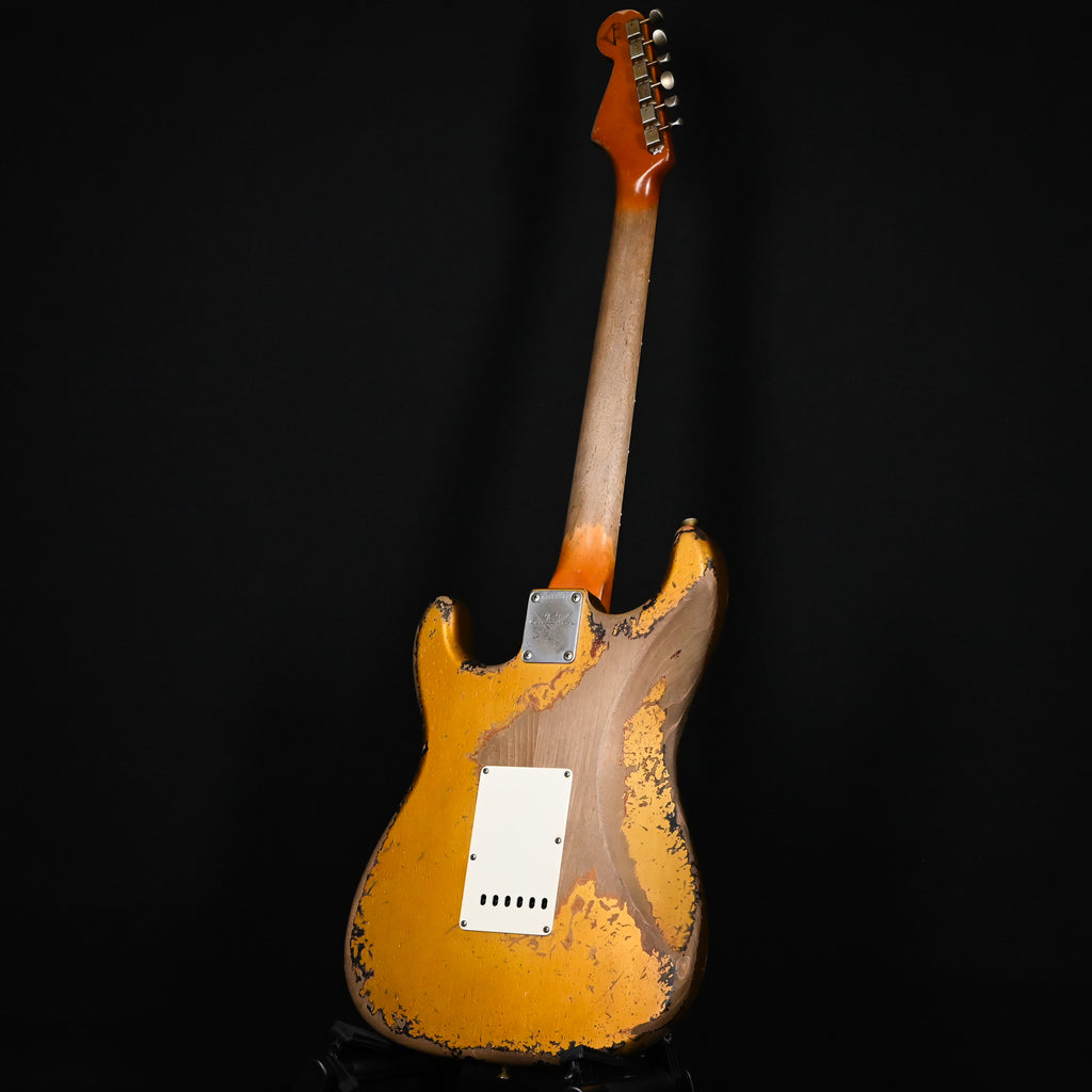 Fender Custom Shop Masterbuilt Dale Wilson '60s Stratocaster Heavy Relic- Green/ Gold Patina over 3-Tone Sunburst 2026 (CZ587347)