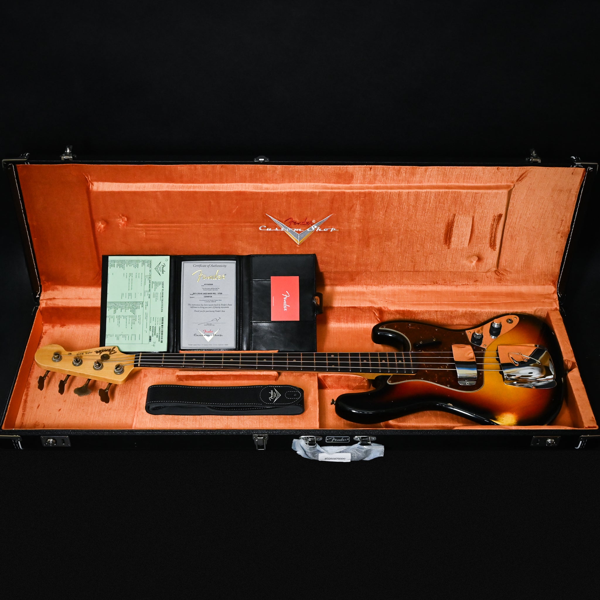 Fender Custom Shop Limited Edition '60 Jazz Bass Relic- 3 Color Sunburst 2026 (CZ589728)
