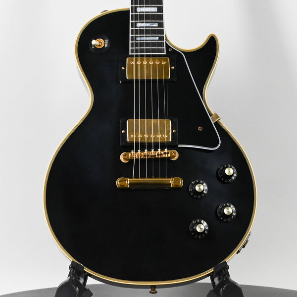Gibson Custom 1968 Les Paul Custom Reissue Murphy Lab Ultra Light Aged- Ebony 2025 (507498)