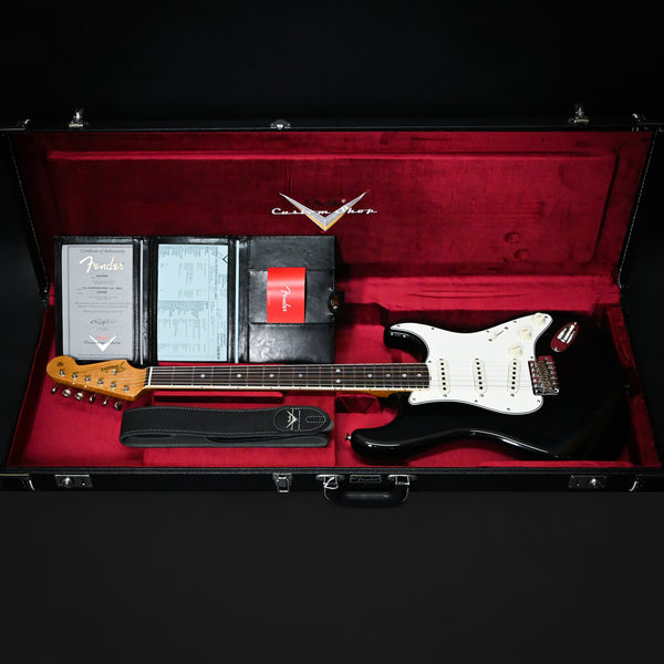Fender Custom Shop Limited Edition Roasted '65 Stratocaster Deluxe Closet Classic- Aged Black 2025 (CZ586068)
