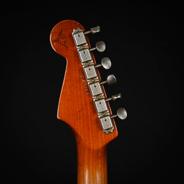 Fender Custom Shop Masterbuild Levi Perry 60/63 Stratocaster w/ Brazilian Rosewood & Josefina Handwound Pickups, Super Heavy Relic- Super Faded Aged Sonic Blue/ 3 Color Sunburst 2025 (R145005)